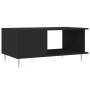 Mesa de centro madera contrachapada negro 90x50x40 cm de vidaXL, Mesas de centro - Ref: Foro24-829477, Precio: 57,60 €, Descu...