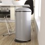 Hailo Harmony Pedal Bin Silver L 20L by Hailo, Garbage cans and trash cans - Ref: Foro24-434068, Price: 127,38 €, Discount: %