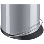 Hailo Harmony Pedal Bin Silver L 20L by Hailo, Garbage cans and trash cans - Ref: Foro24-434068, Price: 127,38 €, Discount: %