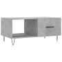 Plywood gray concrete coffee table 90x50x40 cm by vidaXL, Coffee table - Ref: Foro24-829208, Price: 44,99 €, Discount: %