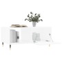 Mesa de centro madera contrachapada blanco 90x50x40 cm de vidaXL, Mesas de centro - Ref: Foro24-829188, Precio: 46,21 €, Desc...