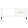 Mesa de centro madera contrachapada blanco 90x50x40 cm de vidaXL, Mesas de centro - Ref: Foro24-829188, Precio: 46,21 €, Desc...