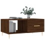 Mesa de centro madera contrachapada roble marrón 90x50x40 cm de vidaXL, Mesas de centro - Ref: Foro24-829203, Precio: 46,99 €...