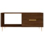 Mesa de centro madera contrachapada roble marrón 90x50x40 cm de vidaXL, Mesas de centro - Ref: Foro24-829203, Precio: 46,99 €...