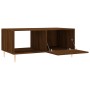 Mesa de centro madera contrachapada roble marrón 90x50x40 cm de vidaXL, Mesas de centro - Ref: Foro24-829203, Precio: 46,99 €...