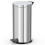 Hailo Papelera pedal Solid acero inox cubo interior galvanizado L 18L de Hailo, Cubos de la basura y papeleras - Ref: Foro24-...