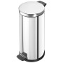 Hailo Solid stainless steel pedal trash can galvanized inner bucket L 18L by Hailo, Garbage cans and trash cans - Ref: Foro24...