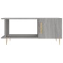 Mesa de centro madera contrachapada gris Sonoma 90x50x40 cm de vidaXL, Mesas de centro - Ref: Foro24-829482, Precio: 45,99 €,...