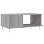 Mesa de centro madera contrachapada gris Sonoma 90x50x40 cm de vidaXL, Mesas de centro - Ref: Foro24-829482, Precio: 45,99 €,...