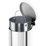 Hailo Solid stainless steel pedal trash can galvanized inner bucket L 18L by Hailo, Garbage cans and trash cans - Ref: Foro24...