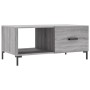 Sonoma-Couchtisch aus grauem Sperrholz, 90 x 50 x 40 cm von vidaXL, Couchtisch - Ref: Foro24-829218, Preis: 46,46 €, Rabatt: %