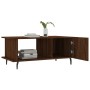 Mesa de centro madera contrachapada roble marrón 90x50x40 cm de vidaXL, Mesas de centro - Ref: Foro24-829507, Precio: 44,55 €...