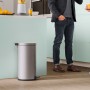 Hailo Solid stainless steel pedal trash can galvanized inner bucket L 18L by Hailo, Garbage cans and trash cans - Ref: Foro24...