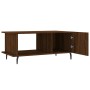 Mesa de centro madera contrachapada roble marrón 90x50x40 cm de vidaXL, Mesas de centro - Ref: Foro24-829507, Precio: 44,55 €...