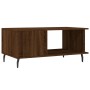 Mesa de centro madera contrachapada roble marrón 90x50x40 cm de vidaXL, Mesas de centro - Ref: Foro24-829507, Precio: 44,55 €...