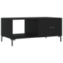 Mesa de centro madera contrachapada negro 90x50x40 cm de vidaXL, Mesas de centro - Ref: Foro24-829213, Precio: 47,99 €, Descu...