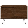 Brown oak plywood coffee table 55x55x36.5 cm by vidaXL, Coffee table - Ref: Foro24-830763, Price: 53,87 €, Discount: %