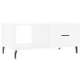 Mesa de centro madera contrachapada blanco 90x50x40 cm de vidaXL, Mesas de centro - Ref: Foro24-829228, Precio: 48,99 €, Desc...