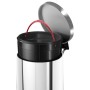 Hailo Trash Can with Pedal Solid Stainless Steel M 12L by Hailo, Garbage cans and trash cans - Ref: Foro24-434075, Price: 55,...