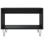 Black engineered wood coffee table 60x50x40 cm by vidaXL, Coffee table - Ref: Foro24-829253, Price: 43,11 €, Discount: %