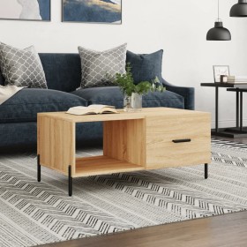 Sonoma oak plywood coffee table 90x50x40 cm by vidaXL, Coffee table - Ref: Foro24-829223, Price: 49,99 €, Discount: %