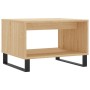 Mesa de centro madera de ingeniería roble Sonoma 60x50x40 cm de vidaXL, Mesas de centro - Ref: Foro24-829263, Precio: 46,15 €...