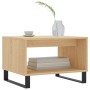 Mesa de centro madera de ingeniería roble Sonoma 60x50x40 cm de vidaXL, Mesas de centro - Ref: Foro24-829263, Precio: 46,15 €...