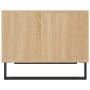 Mesa de centro madera de ingeniería roble Sonoma 60x50x40 cm de vidaXL, Mesas de centro - Ref: Foro24-829263, Precio: 46,15 €...