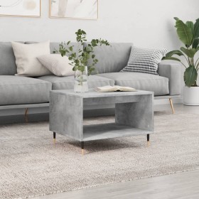 Engineered wood gray concrete coffee table 60x50x40 cm by vidaXL, Coffee table - Ref: Foro24-829248, Price: 40,81 €, Discount: %