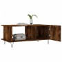 Smoked oak plywood coffee table 90x50x40 cm by vidaXL, Coffee table - Ref: Foro24-829489, Price: 55,33 €, Discount: %