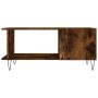 Smoked oak plywood coffee table 90x50x40 cm by vidaXL, Coffee table - Ref: Foro24-829489, Price: 55,33 €, Discount: %