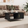 Black plywood coffee table 90x50x40 cm by vidaXL, Coffee table - Ref: Foro24-829469, Price: 45,57 €, Discount: %