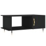 Black plywood coffee table 90x50x40 cm by vidaXL, Coffee table - Ref: Foro24-829469, Price: 45,57 €, Discount: %