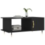 Black plywood coffee table 90x50x40 cm by vidaXL, Coffee table - Ref: Foro24-829469, Price: 45,57 €, Discount: %