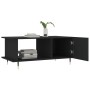 Black plywood coffee table 90x50x40 cm by vidaXL, Coffee table - Ref: Foro24-829469, Price: 45,57 €, Discount: %