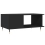 Black plywood coffee table 90x50x40 cm by vidaXL, Coffee table - Ref: Foro24-829469, Price: 45,57 €, Discount: %