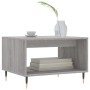 Mesa de centro madera de ingeniería gris Sonoma 60x50x40 cm de vidaXL, Mesas de centro - Ref: Foro24-829250, Precio: 42,51 €,...