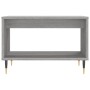 Mesa de centro madera de ingeniería gris Sonoma 60x50x40 cm de vidaXL, Mesas de centro - Ref: Foro24-829250, Precio: 42,51 €,...