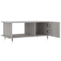 Mesa de centro madera contrachapada gris Sonoma 90x50x40 cm de vidaXL, Mesas de centro - Ref: Foro24-829474, Precio: 45,99 €,...