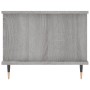 Mesa de centro madera contrachapada gris Sonoma 90x50x40 cm de vidaXL, Mesas de centro - Ref: Foro24-829474, Precio: 45,99 €,...