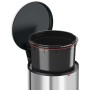 Hailo Harmony stainless steel pedal bin M 12L by Hailo, Garbage cans and trash cans - Ref: Foro24-434065, Price: 90,50 €, Dis...