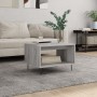 Sonoma gray engineered wood coffee table 60x50x40 cm by vidaXL, Coffee table - Ref: Foro24-829258, Price: 40,31 €, Discount: %