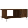 Mesa de centro madera contrachapada roble marrón 90x50x40 cm de vidaXL, Mesas de centro - Ref: Foro24-829499, Precio: 48,21 €...