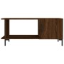 Brown oak plywood coffee table 90x50x40 cm by vidaXL, Coffee table - Ref: Foro24-829499, Price: 48,21 €, Discount: %