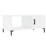 Plywood white glossy coffee table 90x50x40 cm by vidaXL, Coffee table - Ref: Foro24-829494, Price: 48,32 €, Discount: %