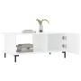 Plywood white glossy coffee table 90x50x40 cm by vidaXL, Coffee table - Ref: Foro24-829494, Price: 48,32 €, Discount: %