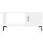 Plywood white glossy coffee table 90x50x40 cm by vidaXL, Coffee table - Ref: Foro24-829494, Price: 48,32 €, Discount: %