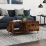 Smoked oak plywood coffee table 90x50x40 cm by vidaXL, Coffee table - Ref: Foro24-829185, Price: 45,99 €, Discount: %