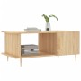 Sonoma oak plywood coffee table 90x50x40 cm by vidaXL, Coffee table - Ref: Foro24-829479, Price: 44,50 €, Discount: %