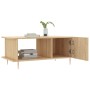 Sonoma oak plywood coffee table 90x50x40 cm by vidaXL, Coffee table - Ref: Foro24-829479, Price: 44,50 €, Discount: %